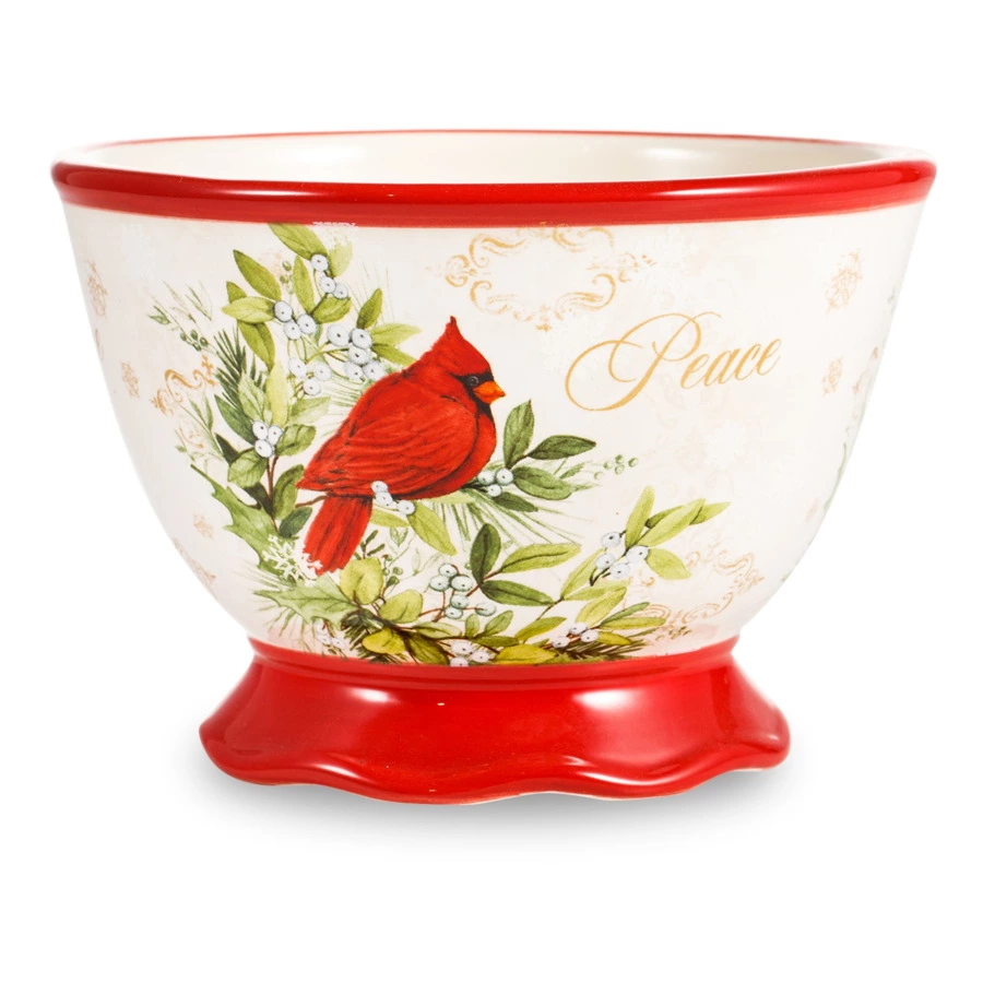 Салатник порционный Certified Int. Красочная зима Мир 480 мл, керамика