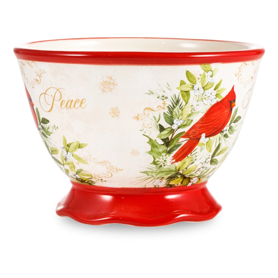 Салатник порционный Certified Int. Красочная зима Мир 480 мл, керамика