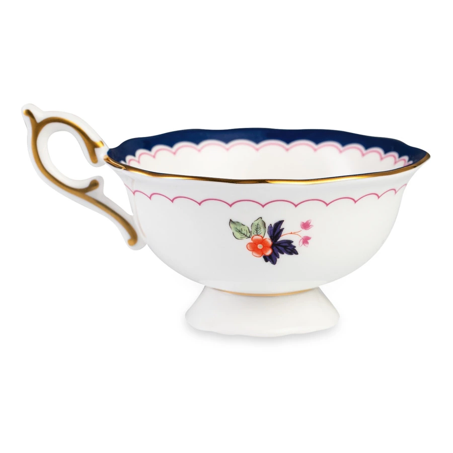 Чашка чайная с блюдцем Wedgwood Wonderlust Цветущий жасмин 140 мл, фарфор, п/к