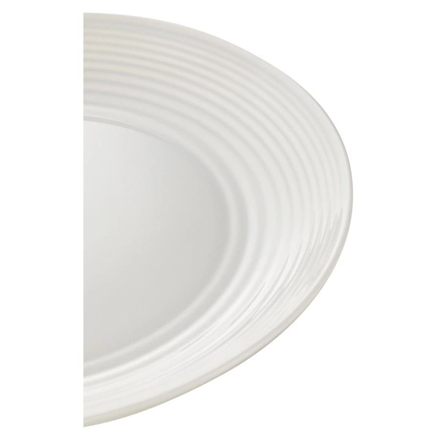 Тарелка обеденная Royal Doulton Гордон Рамзи Лабиринт 28 см, светло-серая