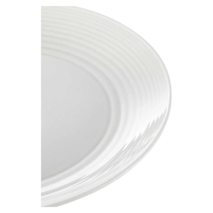 Тарелка закусочная Royal Doulton Гордон Рамзи Лабиринт 22 см, светло-серая