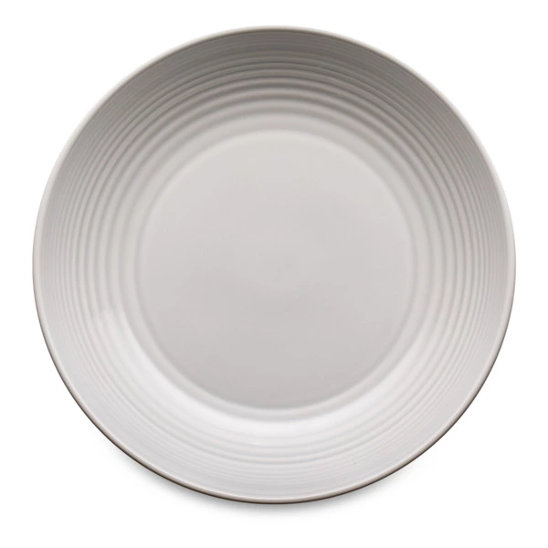 Тарелка суповая Royal Doulton Гордон Рамзи Лабиринт 24 см, светло-серая