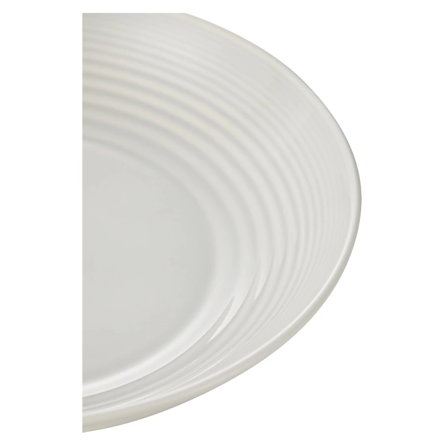 Тарелка суповая Royal Doulton Гордон Рамзи Лабиринт 24 см, светло-серая