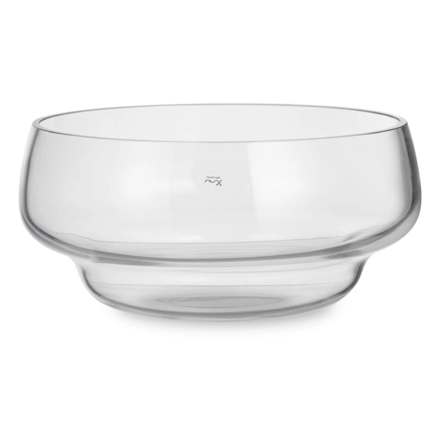 Блюдо декоративное Nude Glass Heads Up 27 см, хрусталь