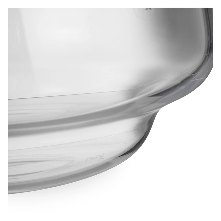 Блюдо декоративное Nude Glass Heads Up 27 см, хрусталь