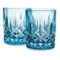 Набор стаканов для виски Nachtmann NOBLESSE COLORS 295 мл, 2 шт, стекло хрустальное, голубой, п/к