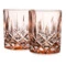 Набор стаканов для виски Nachtmann NOBLESSE COLORS 295 мл, 2 шт, стекло хрустальное, розовый, п/к