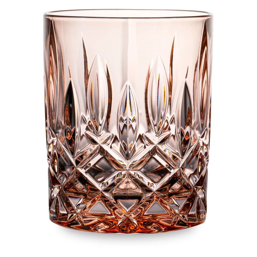 Набор стаканов для виски Nachtmann NOBLESSE COLORS 295 мл, 2 шт, стекло хрустальное, розовый, п/к
