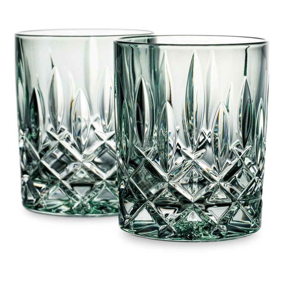 Набор стаканов для виски Nachtmann NOBLESSE COLORS 295 мл, 2 шт, стекло хрустальное, мятный, п/к