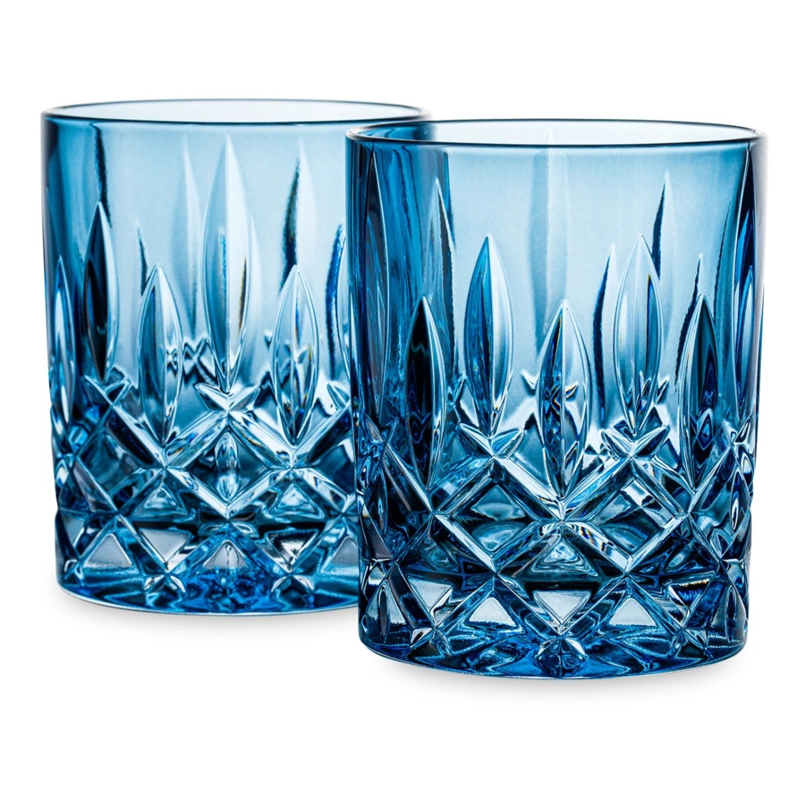 Набор стаканов для виски Nachtmann NOBLESSE COLORS 295 мл, 2 шт, стекло хрустальное, синий, п/к
