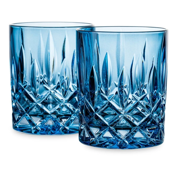Набор стаканов для виски Nachtmann NOBLESSE COLORS 295 мл, 2 шт, стекло хрустальное, синий, п/к