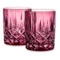 Набор стаканов для виски Nachtmann NOBLESSE COLORS 295 мл, 2 шт, стекло хрустальное, малиновый, п/к