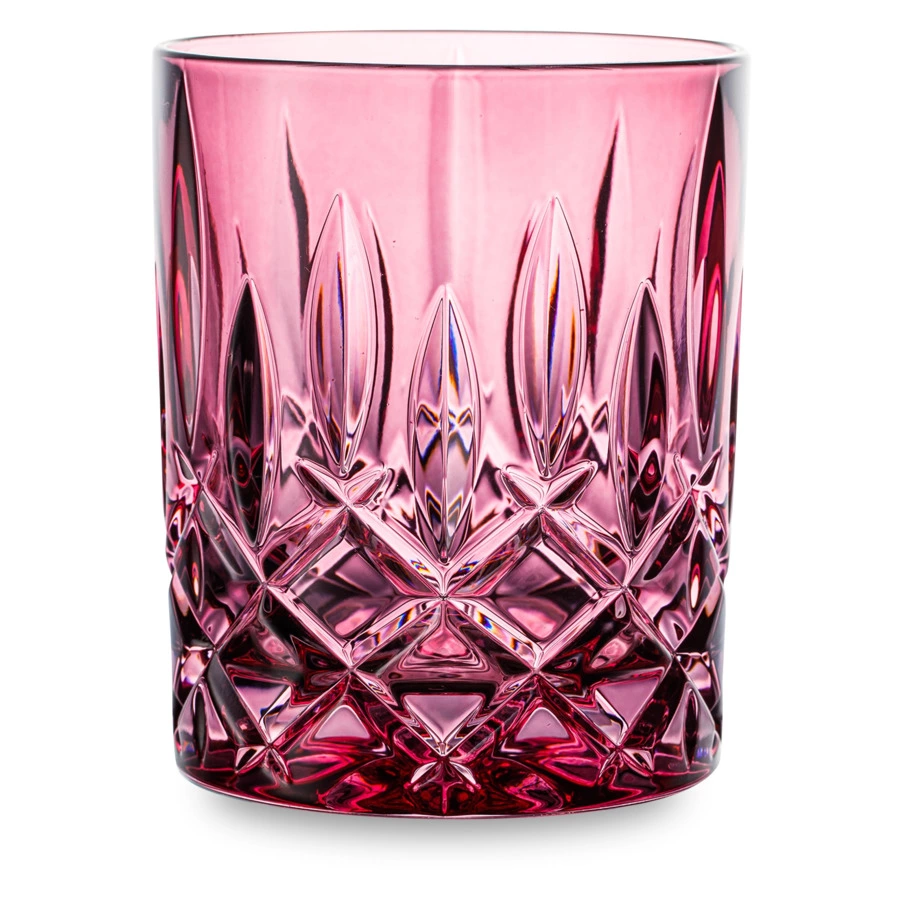 Набор стаканов для виски Nachtmann NOBLESSE COLORS 295 мл, 2 шт, стекло хрустальное, малиновый, п/к