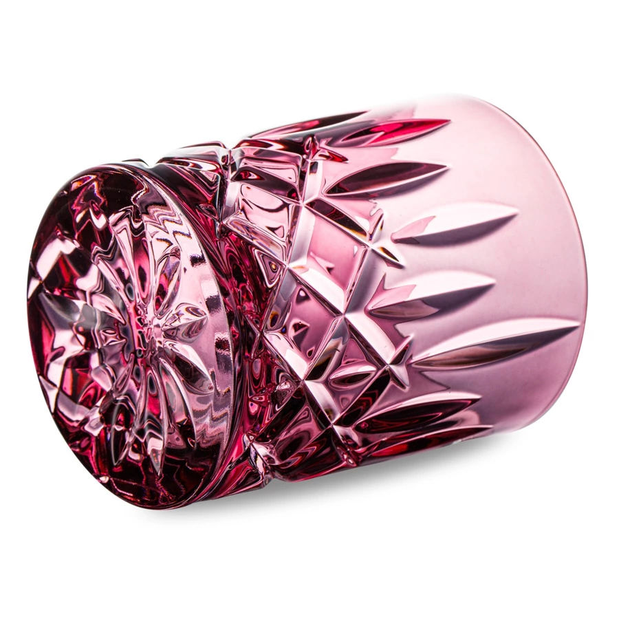 Набор стаканов для виски Nachtmann NOBLESSE COLORS 295 мл, 2 шт, стекло хрустальное, малиновый, п/к