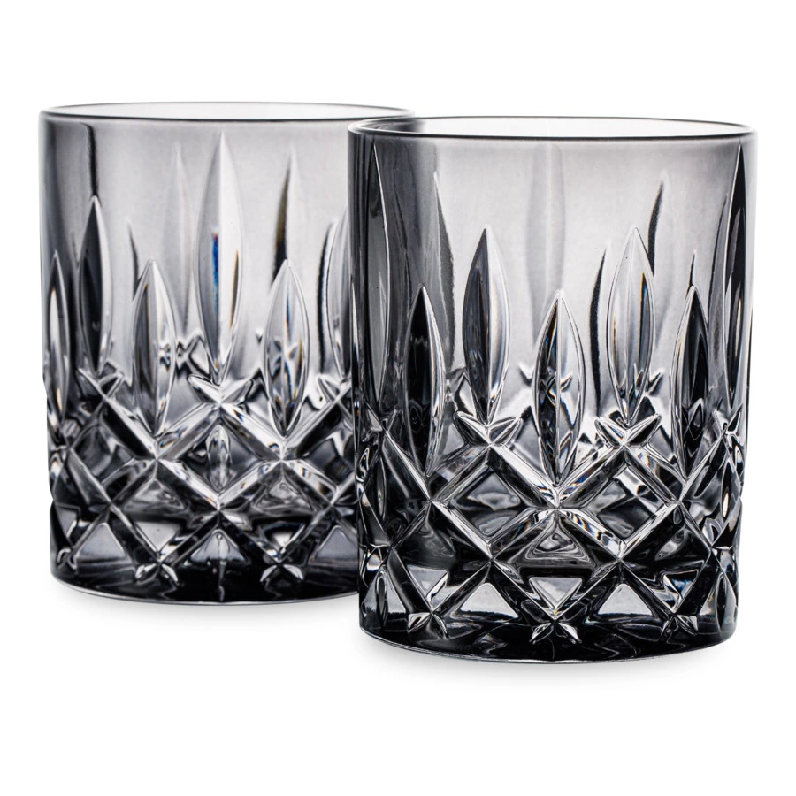 Набор стаканов для виски Nachtmann NOBLESSE COLORS 295 мл, 2 шт, стекло хрустальное, серый, п/к