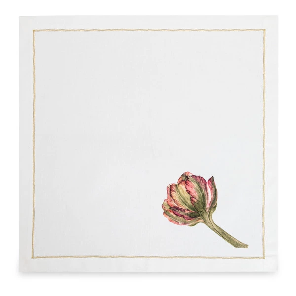 Салфетка сервировочная Atmosphere Номе Зеленый тюльпан 40х40 см, хлопок