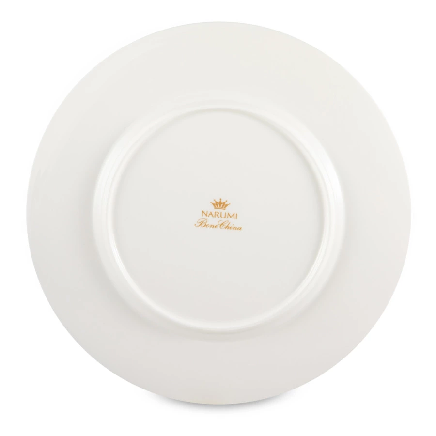 Тарелка обеденная Narumi Аврора Шампань 27 см, фарфор костяной