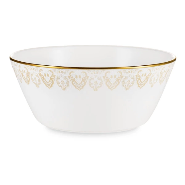 Салатник порционный Narumi Аврора Шампань 14 см, фарфор костяной