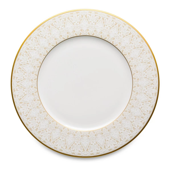 Тарелка пирожковая Narumi Аврора Шампань 16 см, фарфор костяной