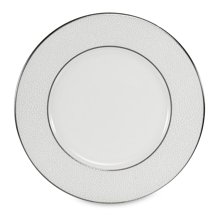 Тарелка пирожковая Narumi Белый жемчуг 16 см, фарфор костяной