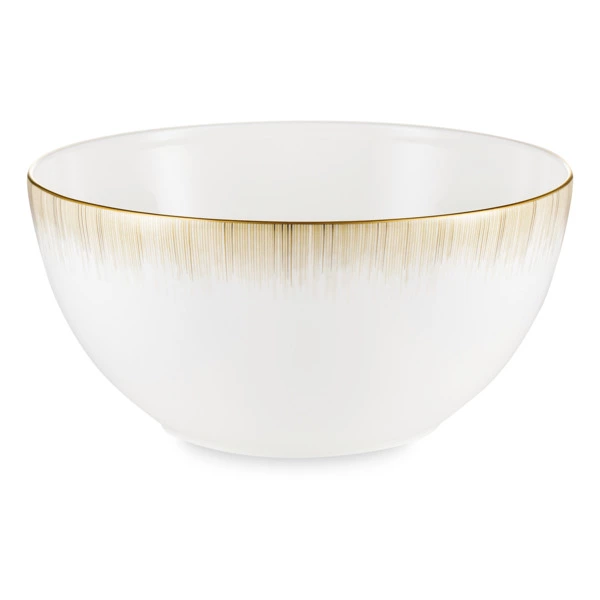 Салатник Narumi Сверкающее Золото 25 см, фарфор костяной