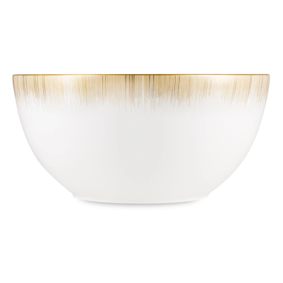 Салатник Narumi Сверкающее Золото 25 см, фарфор костяной