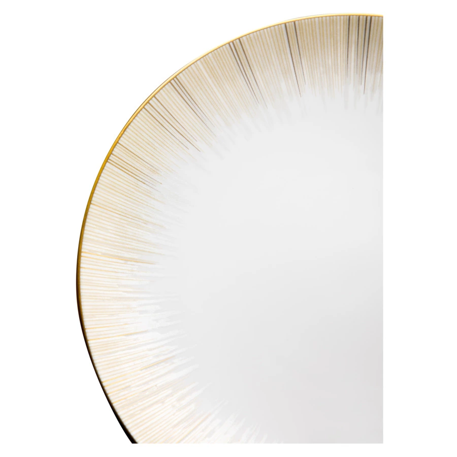 Тарелка пирожковая Narumi Сверкающее Золото 16 см, фарфор костяной