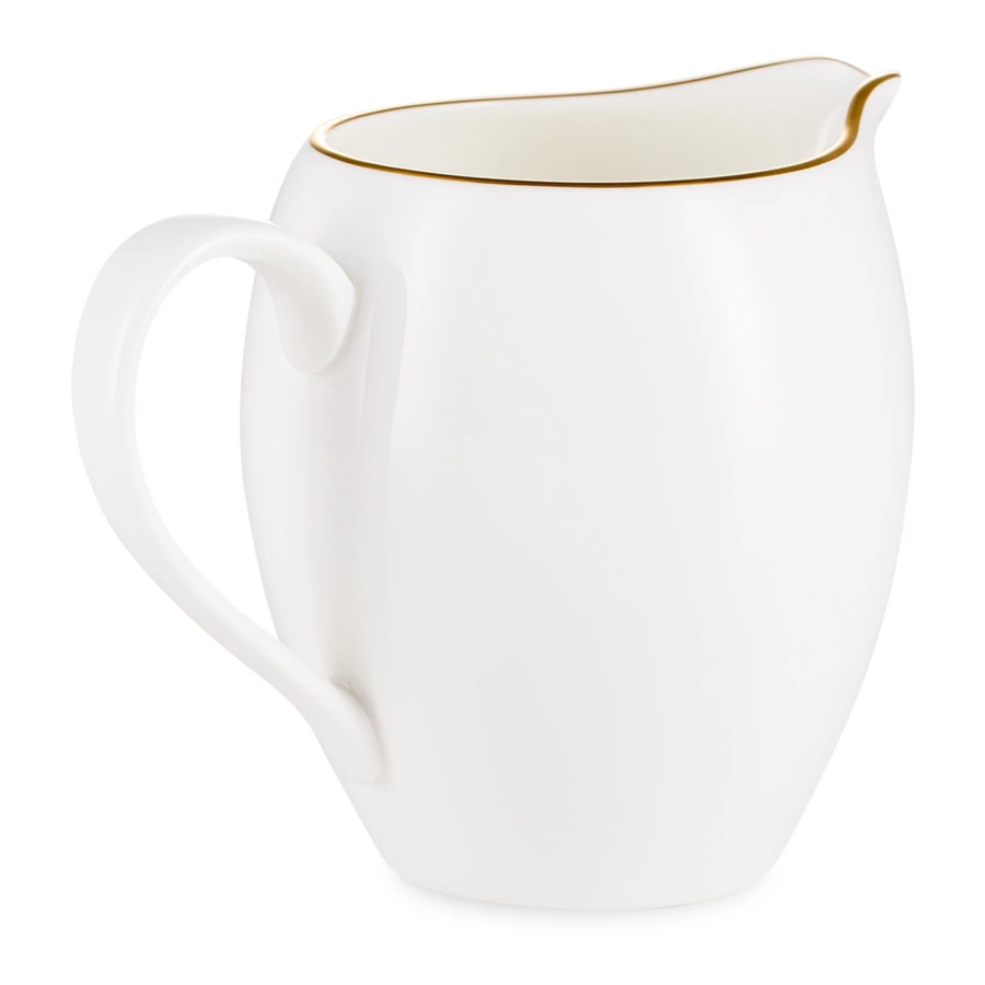 Молочник Narumi Сверкающее Золото 310 мл, фарфор костяной