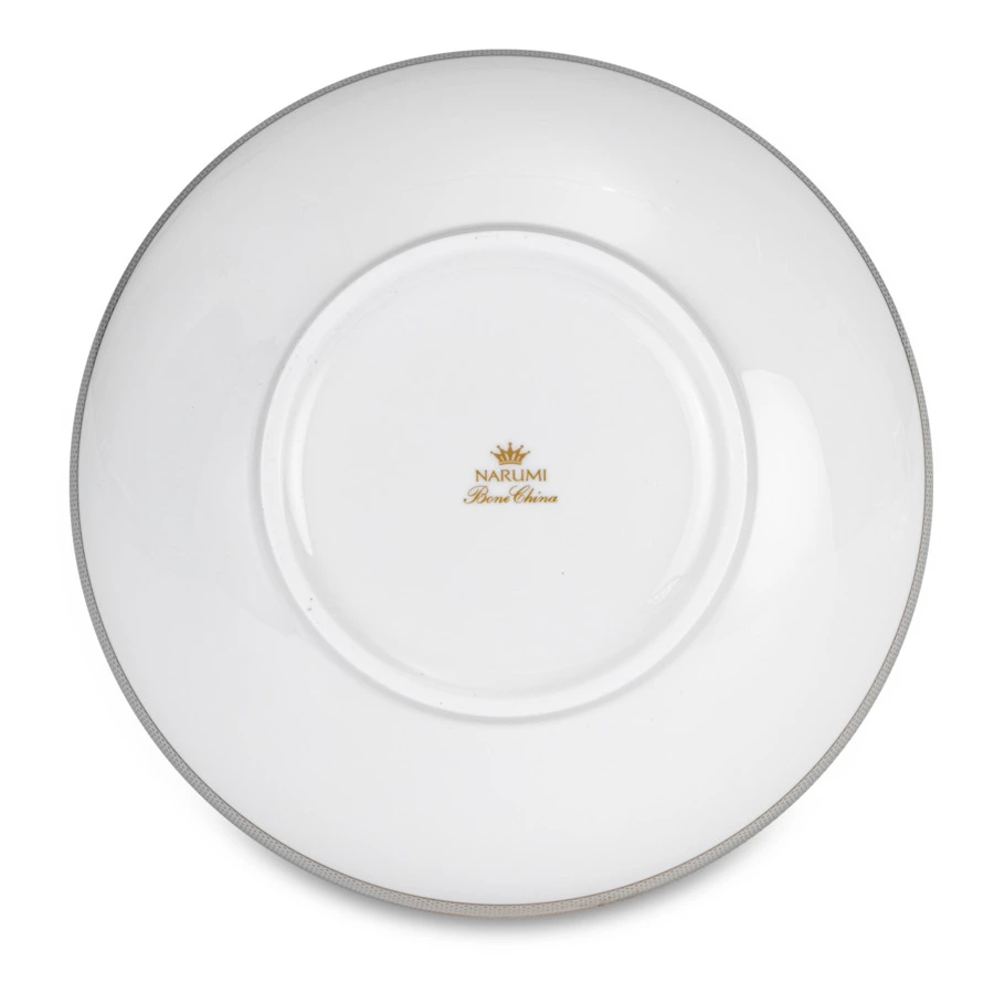 Салатник Narumi Золотой алмаз 22 см, фарфор костяной