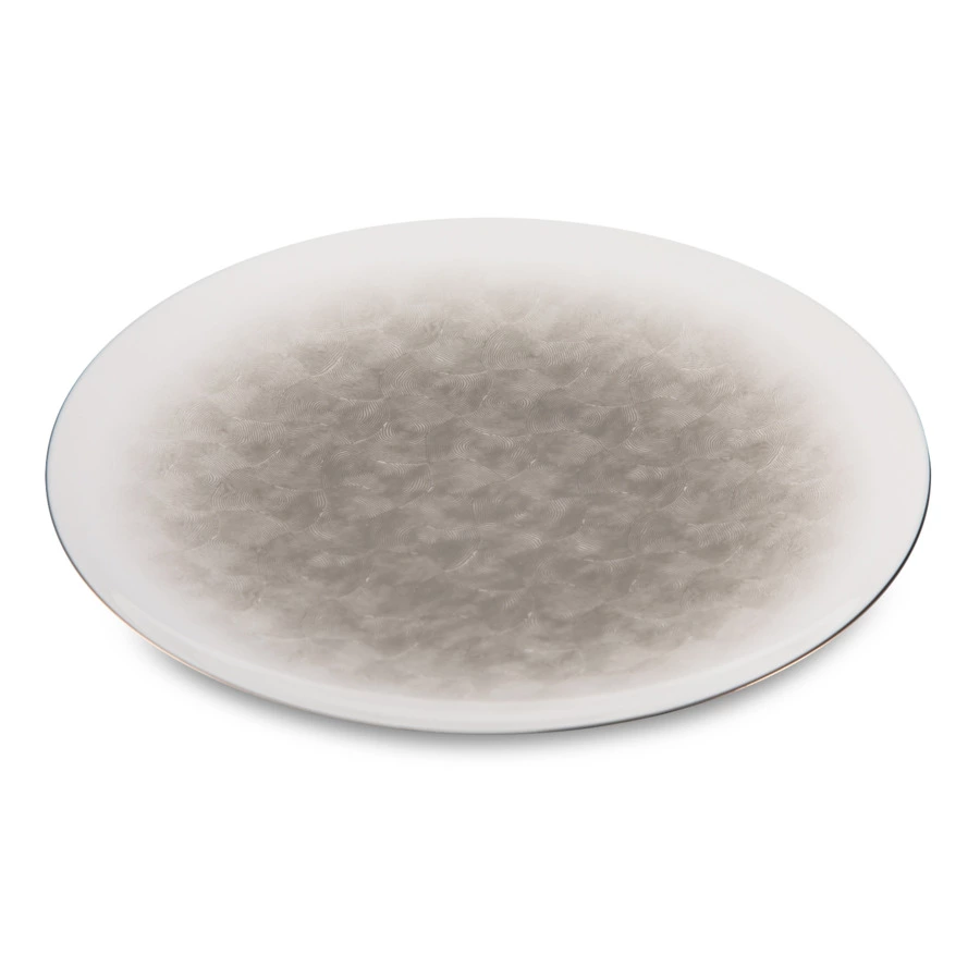 Тарелка закусочная Narumi Лабиринт 21 см, фарфор костяной