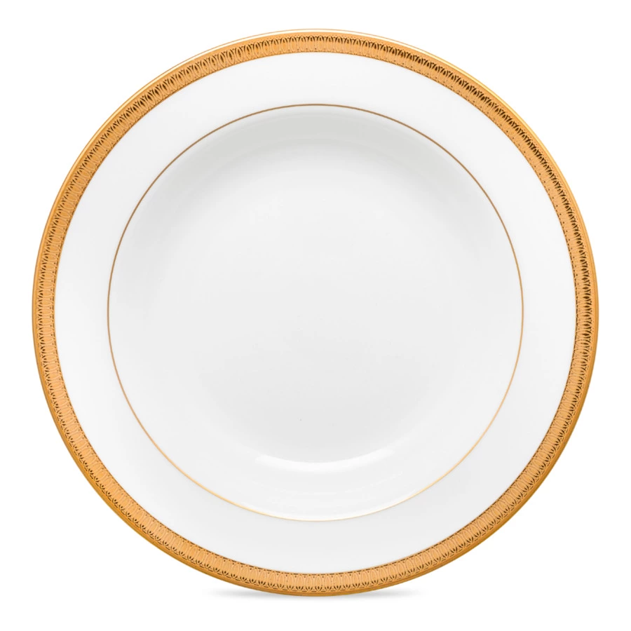 Тарелка суповая Narumi Пембрук 23 см, фарфор костяной