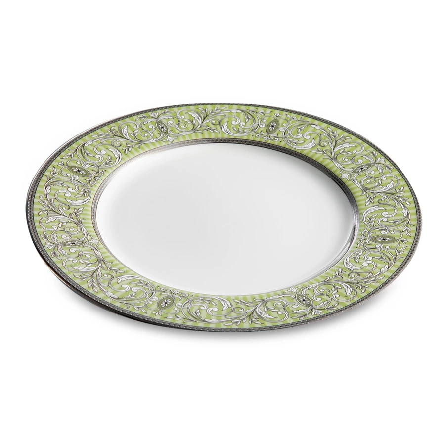 Тарелка обеденная Narumi Блеск 27 см, фарфор костяной