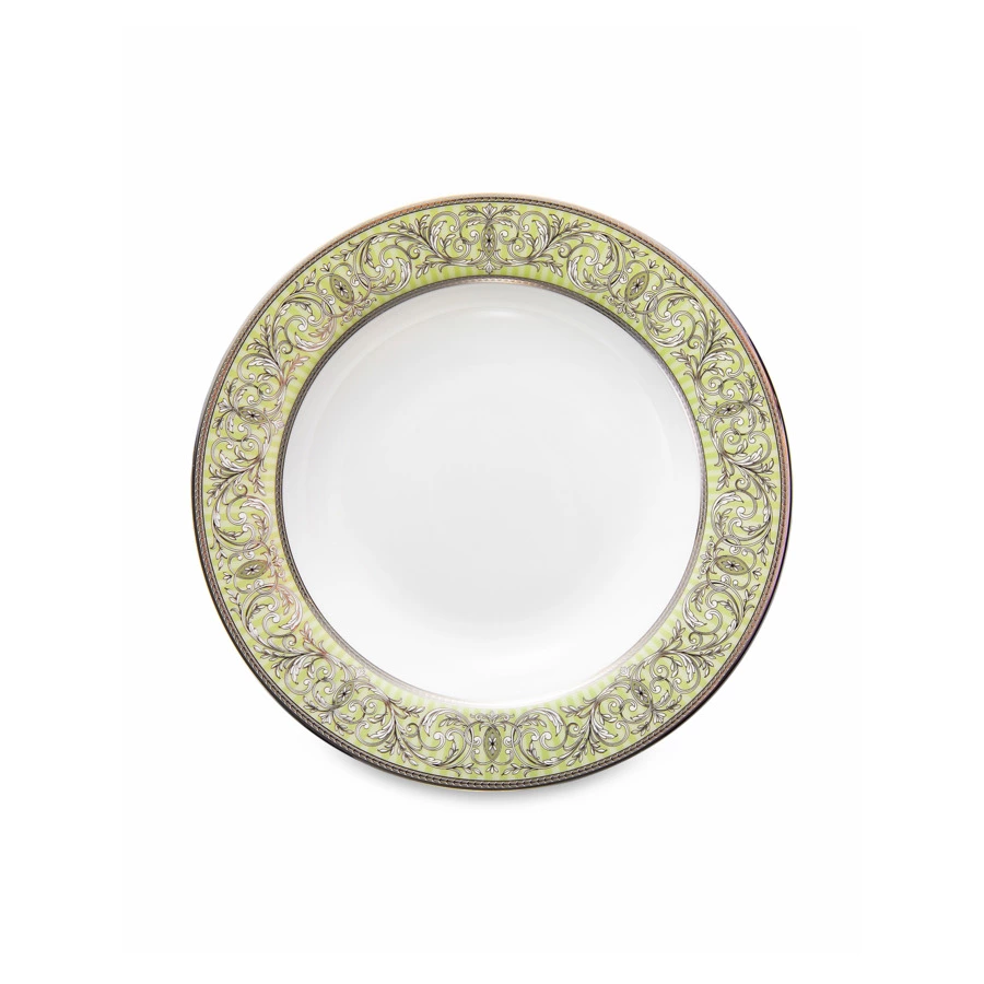 Тарелка суповая Narumi Блеск 23 см, фарфор костяной