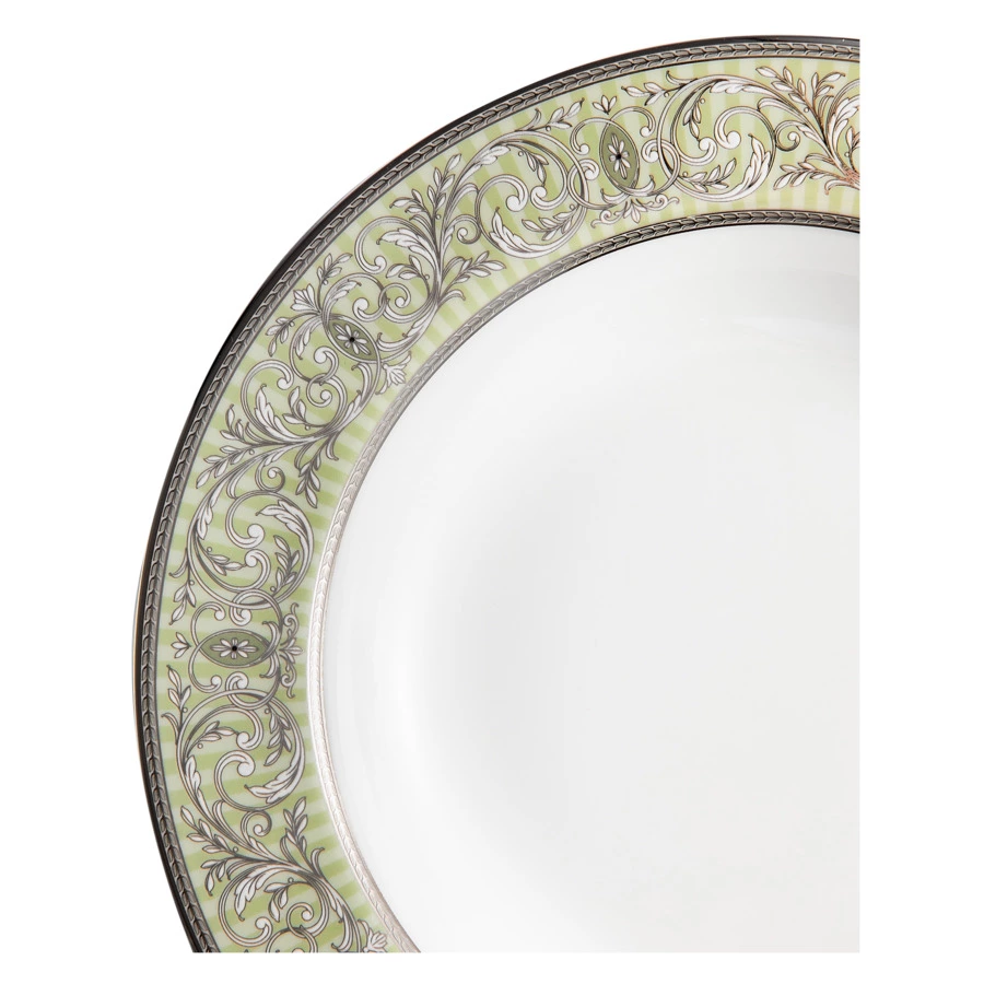 Тарелка суповая Narumi Блеск 23 см, фарфор костяной