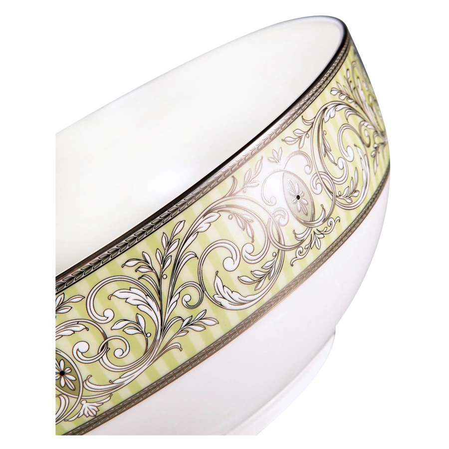 Салатник Narumi Блеск 22 см, фарфор костяной