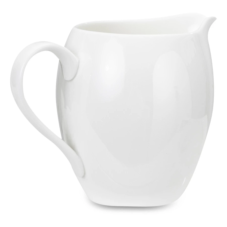 Молочник Narumi Белый декор 310 мл, фарфор костяной