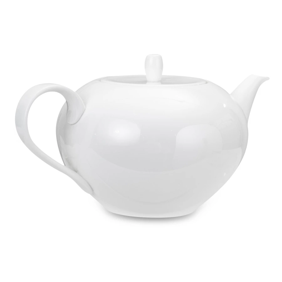 Чайник Narumi Белый декор 1,18 л, фарфор костяной