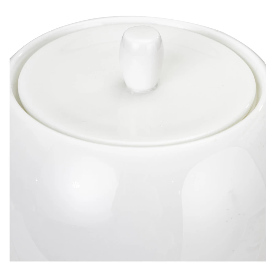 Сахарница Narumi Белый декор 430 мл, фарфор костяной