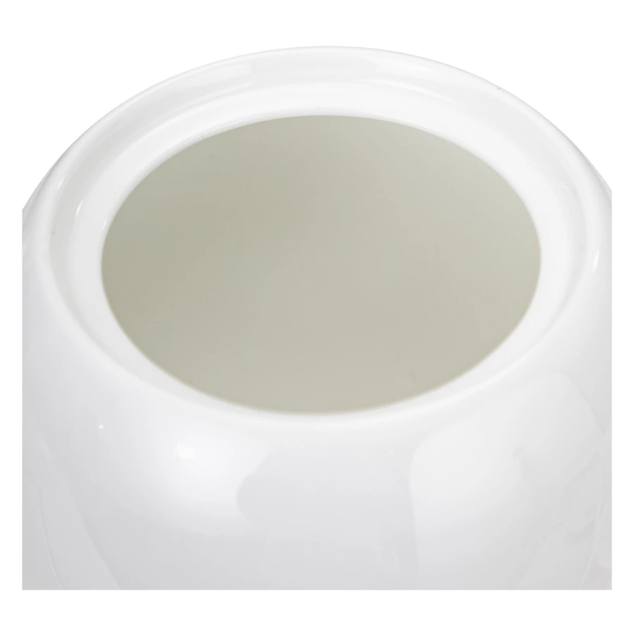 Сахарница Narumi Белый декор 430 мл, фарфор костяной