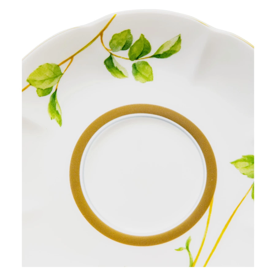 Блюдце для чашки чайной Narumi Цветущая Роза 16 см, фарфор костяной