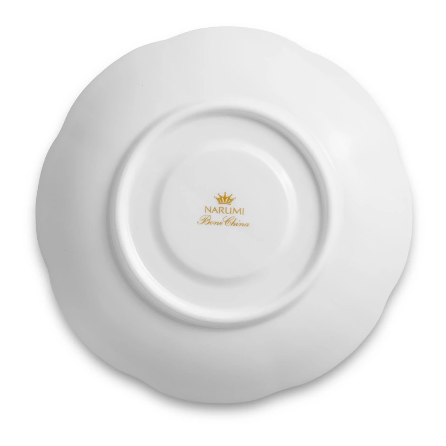 Блюдце для чашки чайной Narumi Цветущая Роза 16 см, фарфор костяной