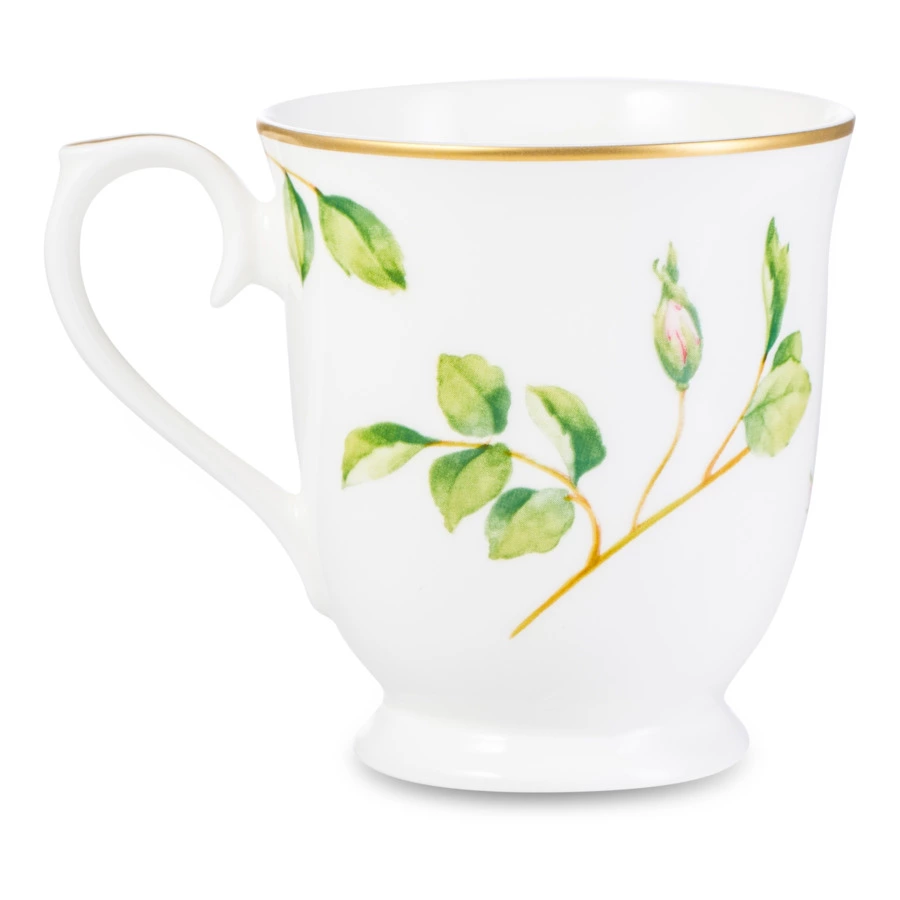 Кружка Narumi Цветущая Роза 290 мл, фарфор костяной