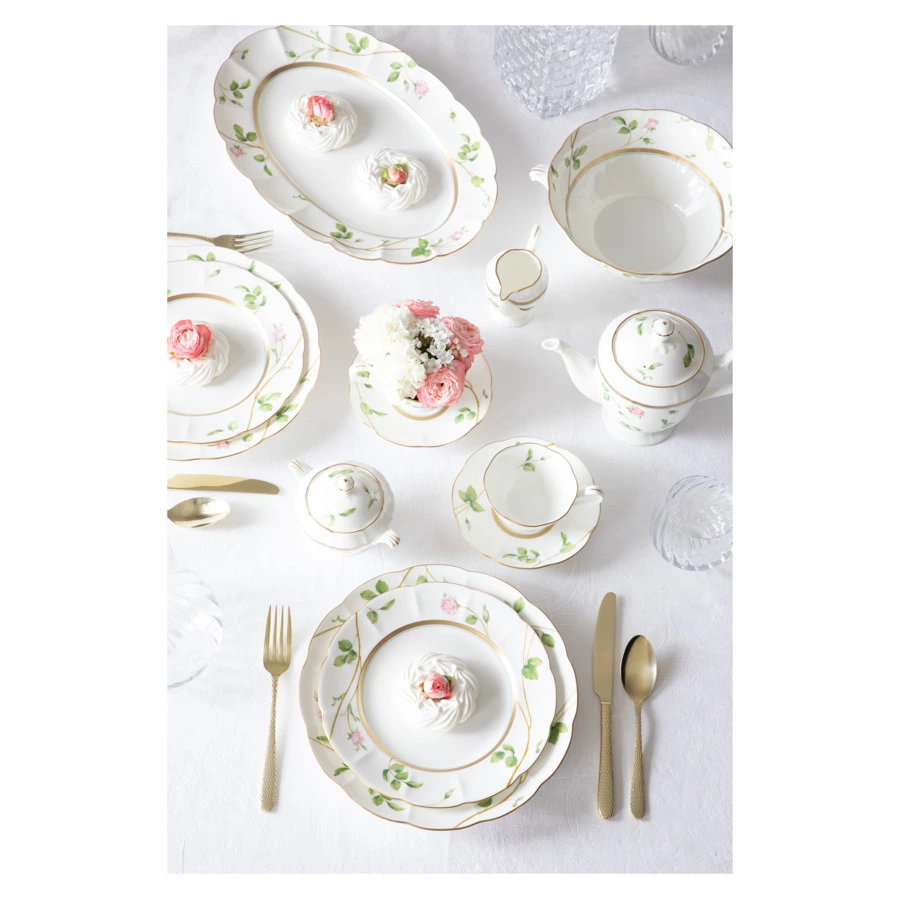 Кружка Narumi Цветущая Роза 290 мл, фарфор костяной