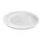 Тарелка закусочная Narumi Воздушный белый 23 см, фарфор костяной