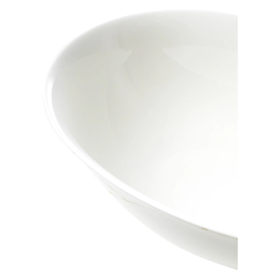 Блюдо овальное Narumi Ботаника 24 см, фарфор костяной