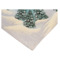 Салфетка подстановочная Mix&Match Home Дед мороз и лесные друзья 100х100 см, гобелен, голубой