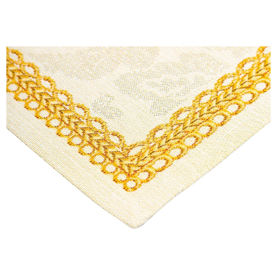 Набор салфеток подстановочных Mix&Match Home Золотые шары и свеча Цветок 35х45 см, 2 шт, гобелен