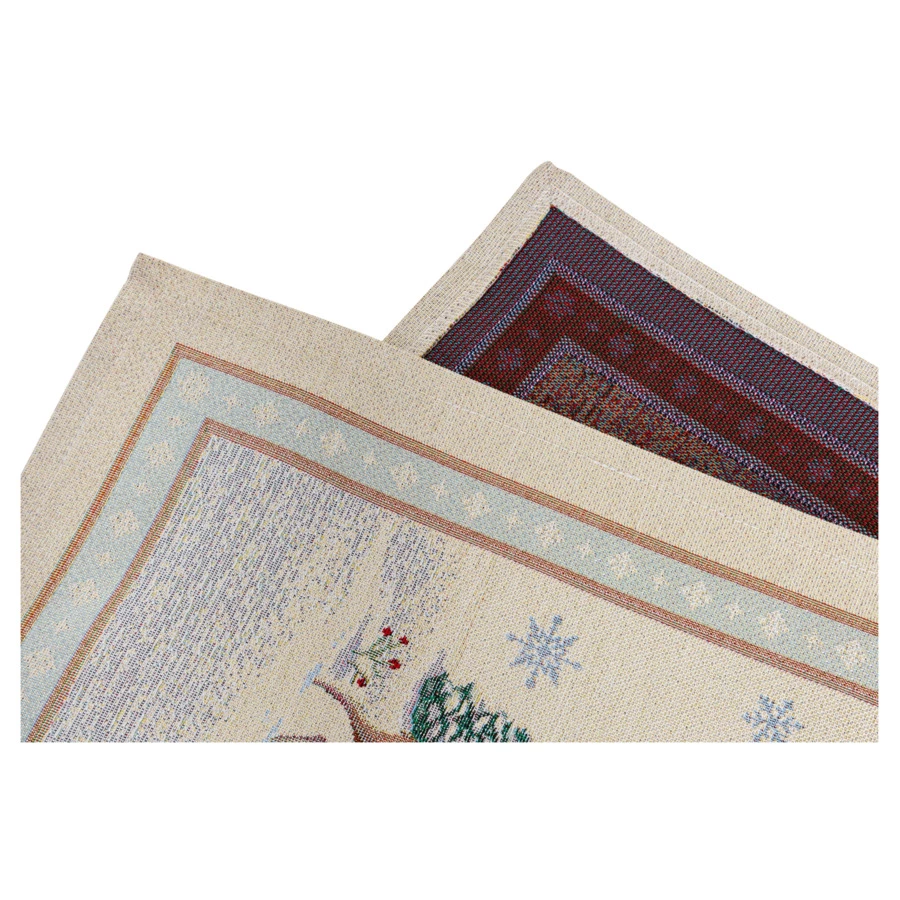 Дорожка для стола Mix&Match Home Бэмби 40х100 см, гобелен, бежевый