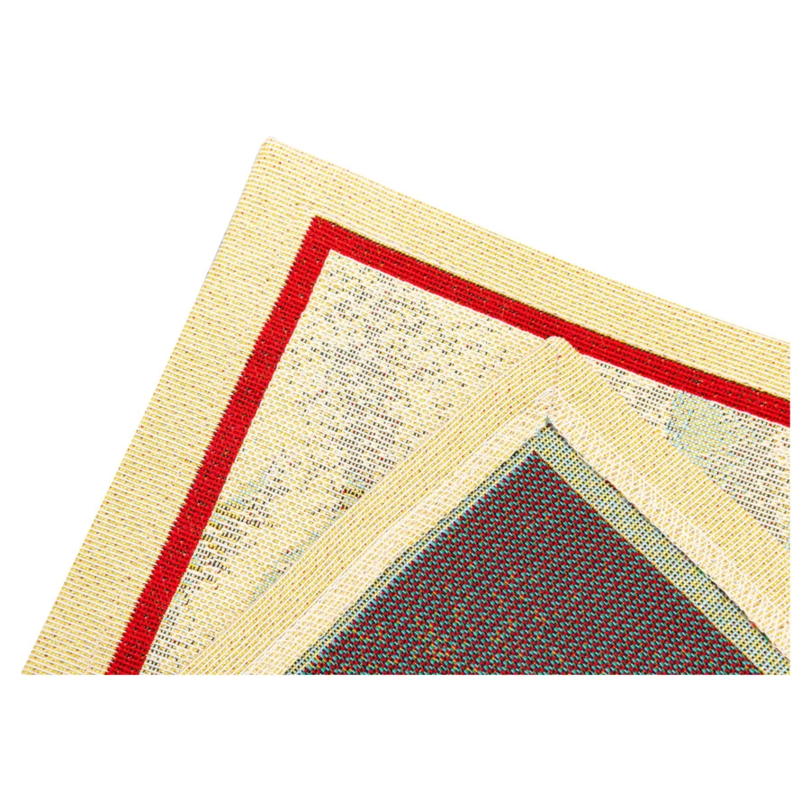 Набор салфеток подстановочных Mix&Match Home Дед Мороз в волшебном лесу 40х50 см, 2 шт, гобелен