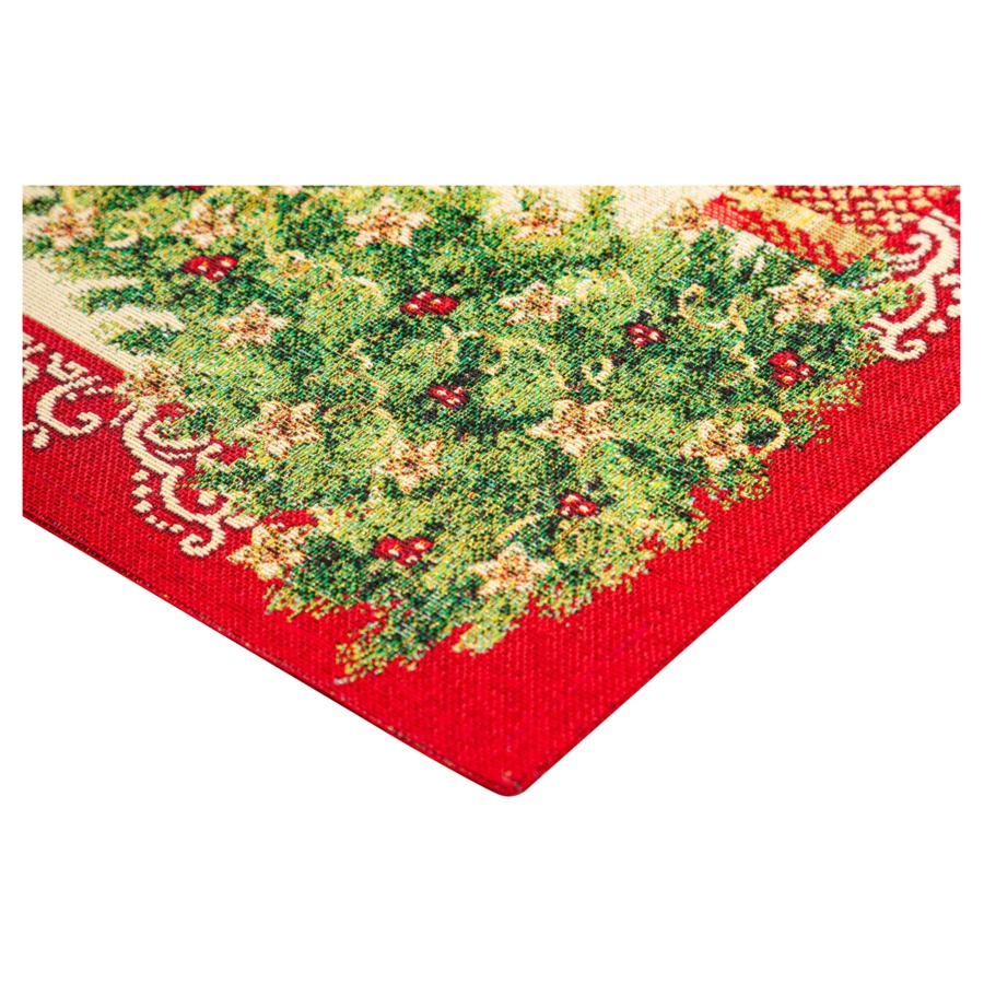 Набор салфеток подстановочных Mix&Match Home Елка желаний 35х45 см, 2 шт, гобелен, бежевый